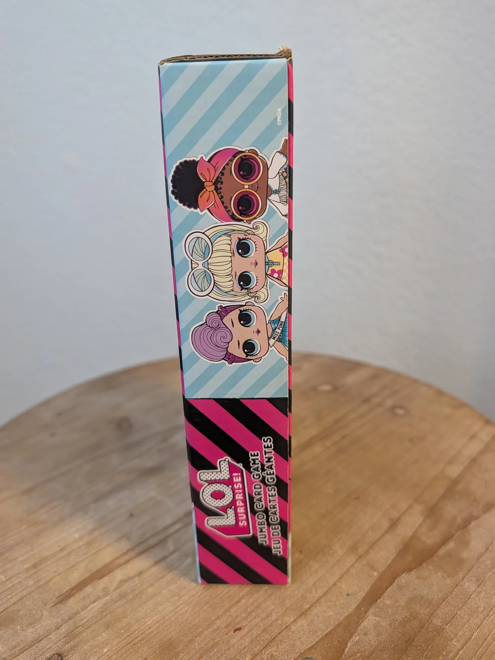 New in Box Lot of 2 LOL Surprise OMG Class Prez Fashion Doll and Jumbo Card Game